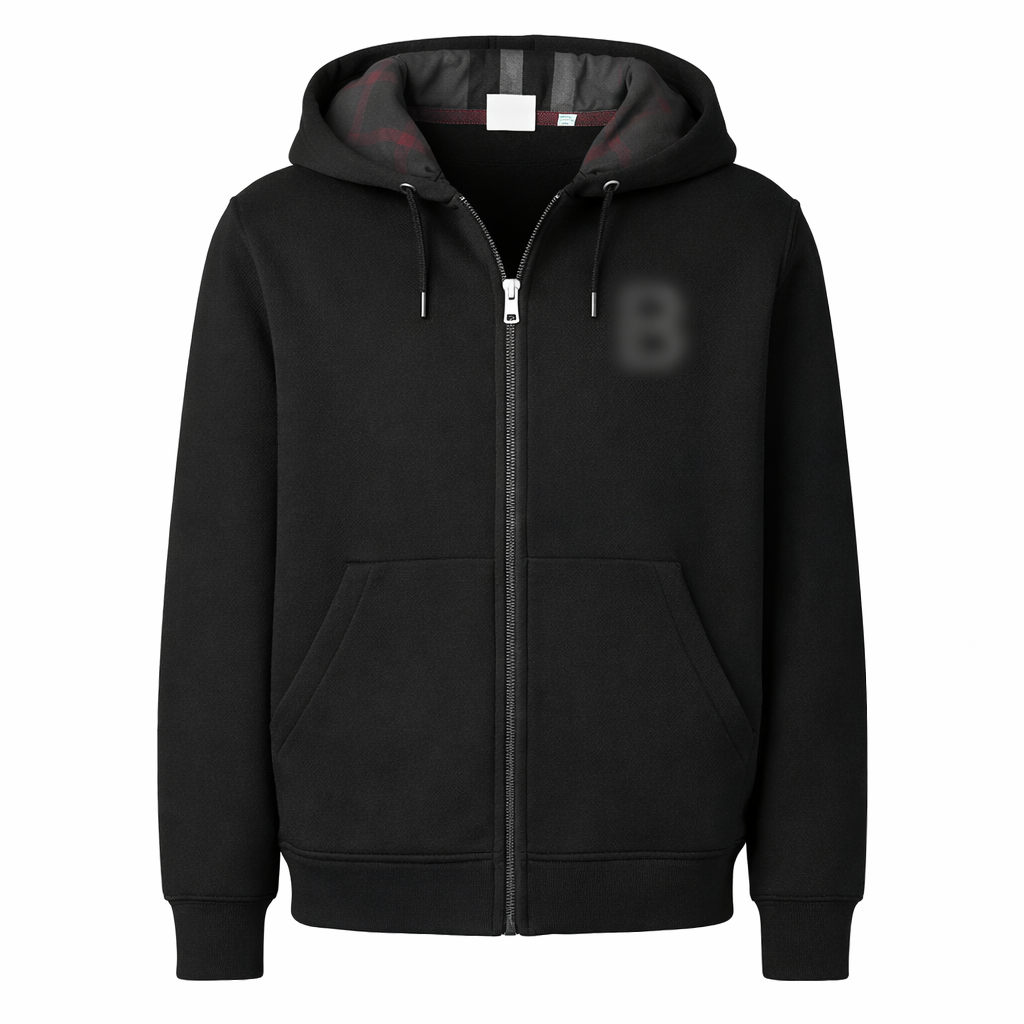 Veste - Logo à Carreaux