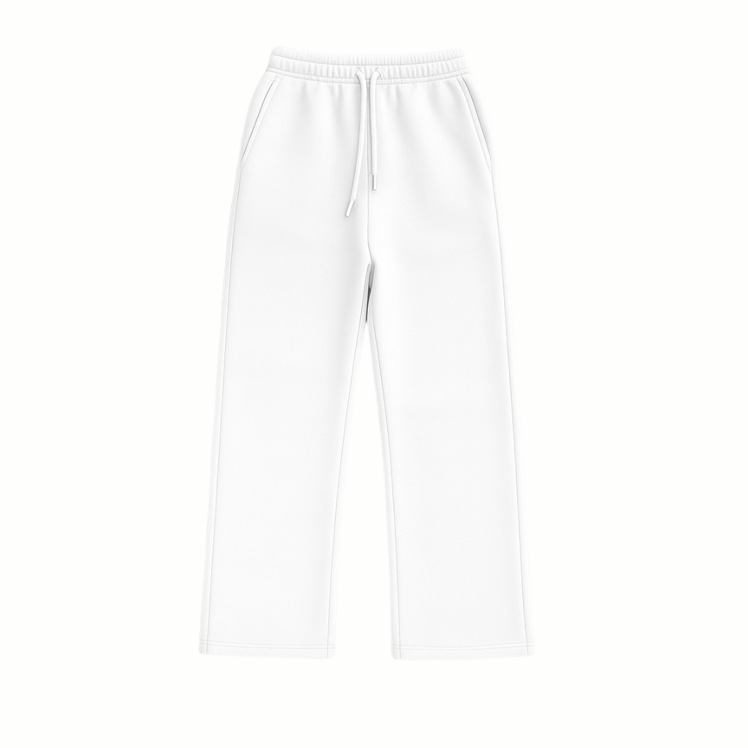Jogging Blanc Streetwear Lunaria
