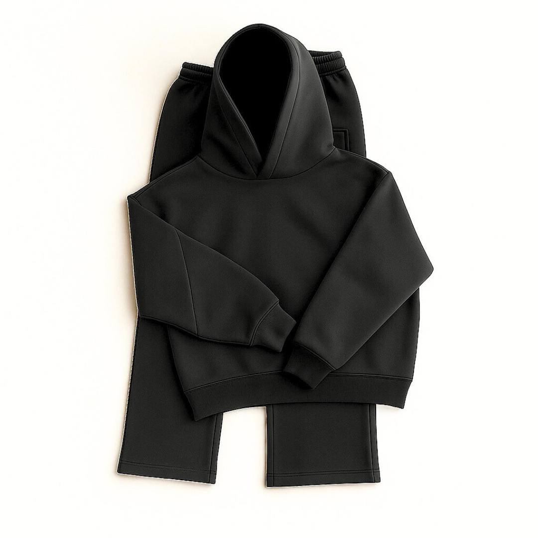 Survêtement Noir Streetwear Lunaria
