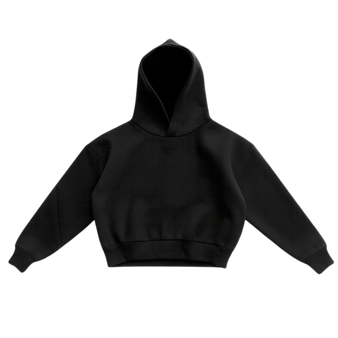 Hoodie Noir Premium Streetwear Lunaria