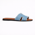 Sandales - Bleu / Marron