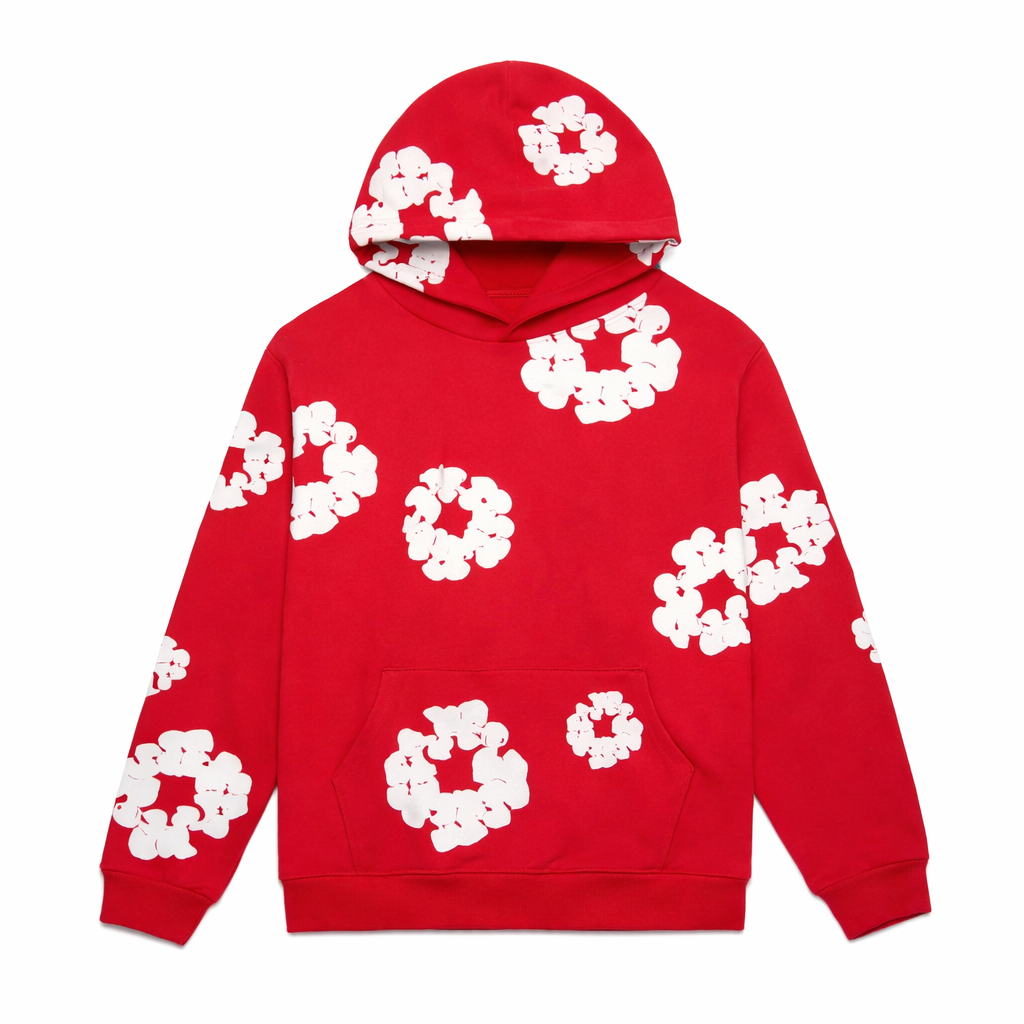 Sweat à Capuche - Rouge