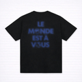 T-shirt - Noir / Bleu