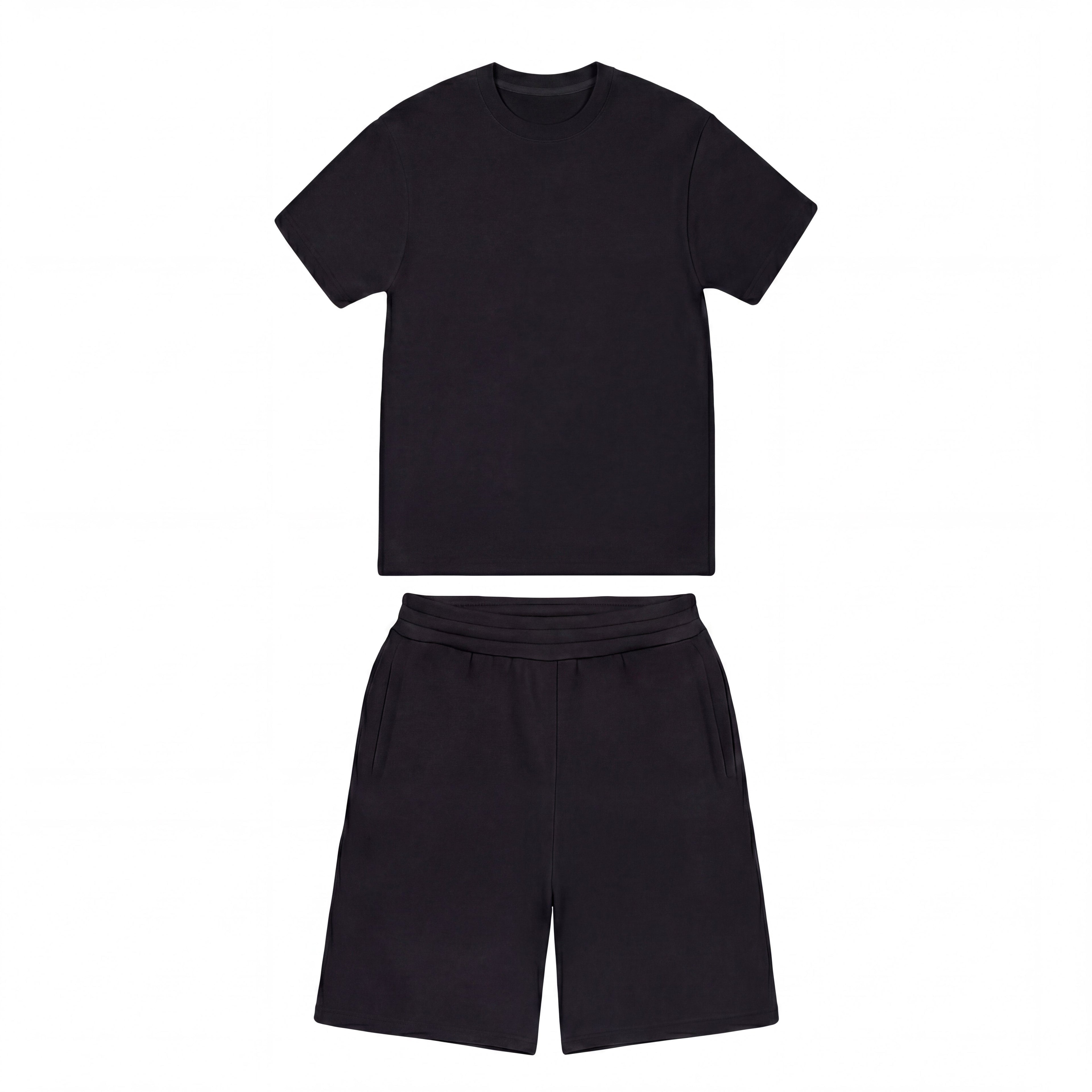Ensemble Été Noir Streetwear Lunaria