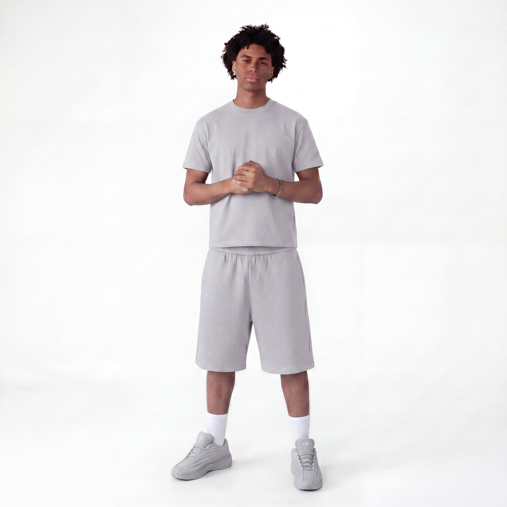 Ensemble Été Gris Streetwear Lunaria