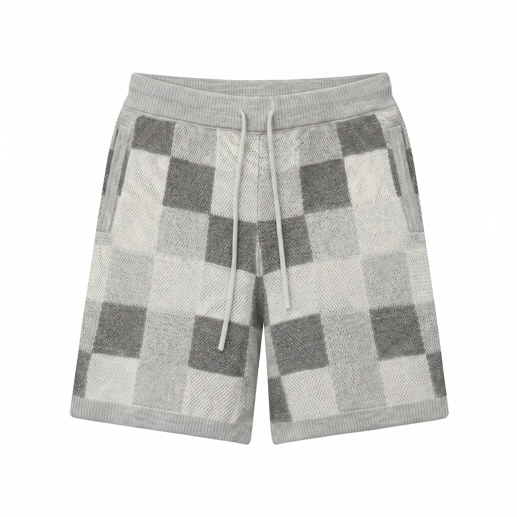 Ensemble Jacquard Gris Streetwear Lunaria