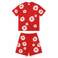 Ensemble Fleurs - Rouge