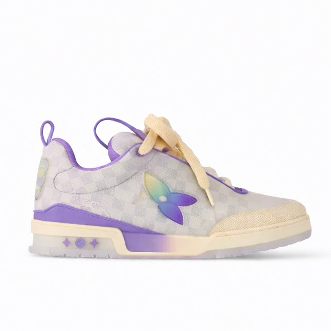 Skate  - Beige / Violet