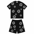 Ensemble Fleurs - Noir / Gris