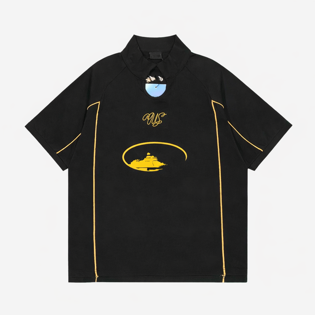 T-shirt - Jaune / Noir