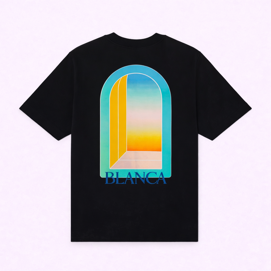 T-shirt  - Bleu / Rouge