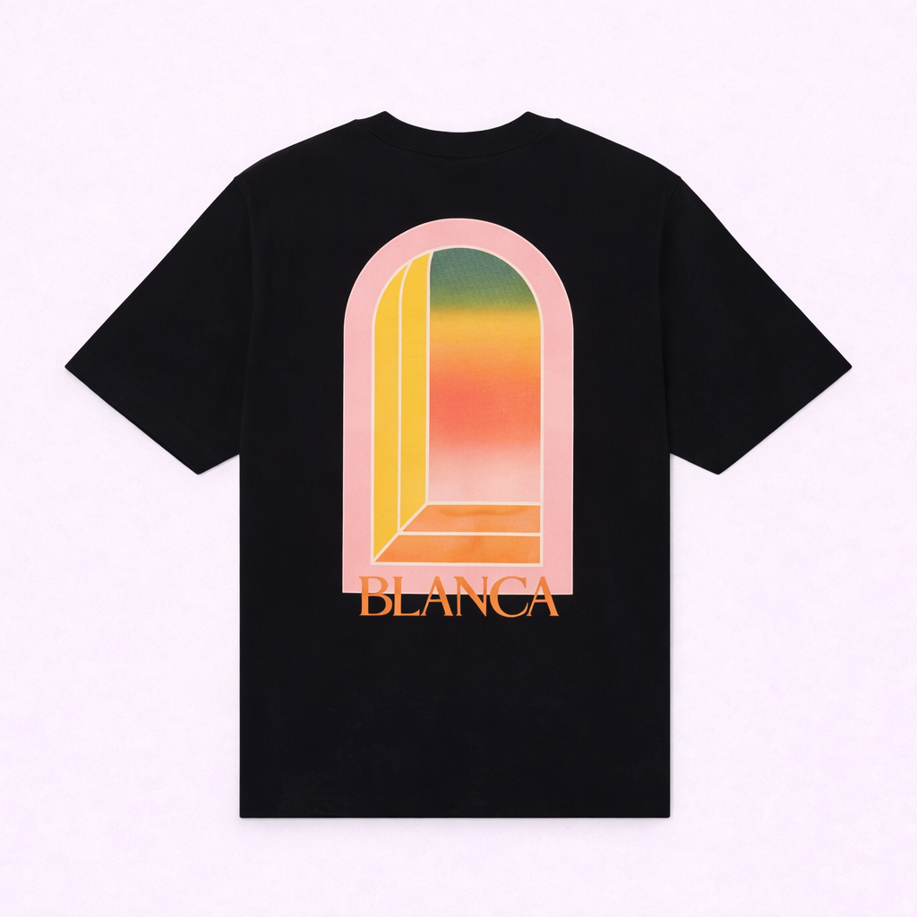 T-shirt  - Bleu / Rouge