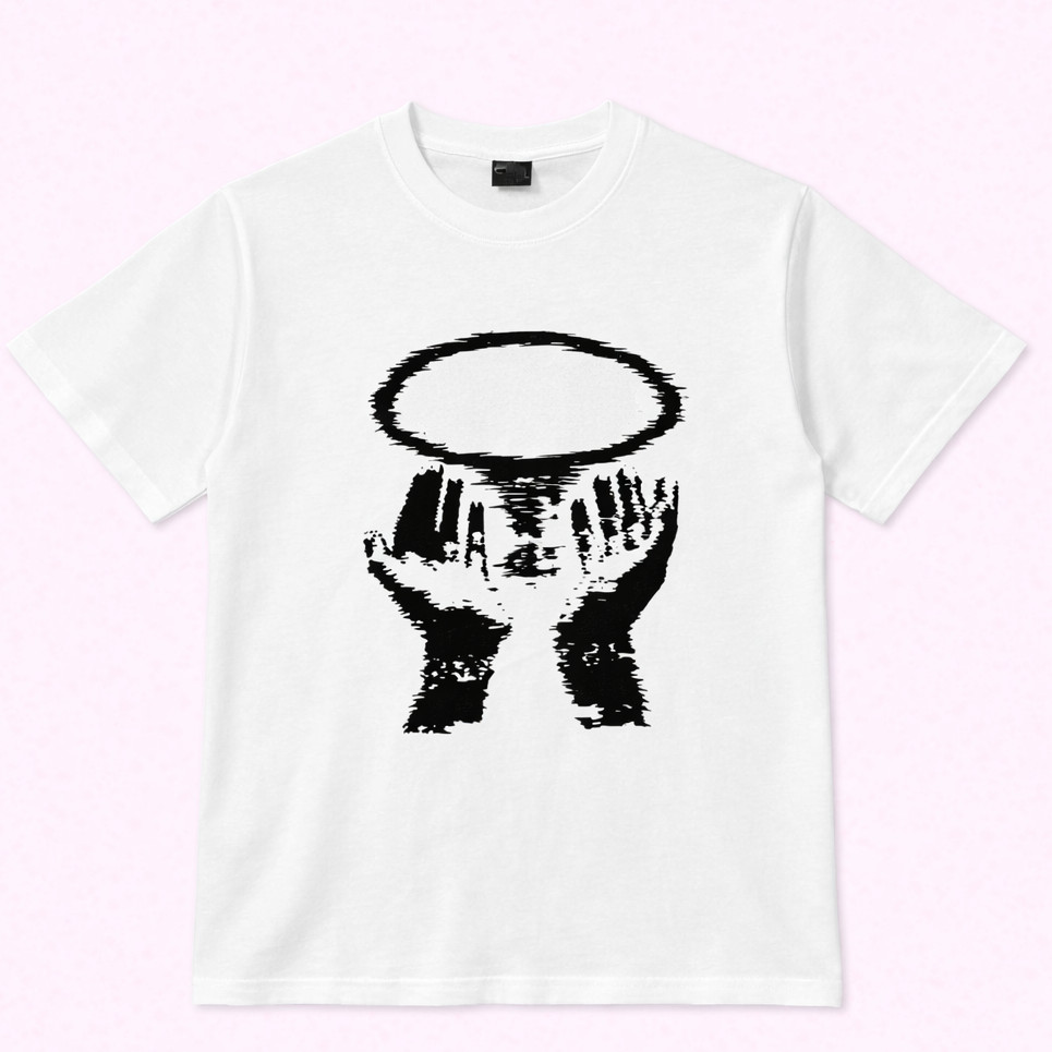 T-shirt - Blanc / Noir