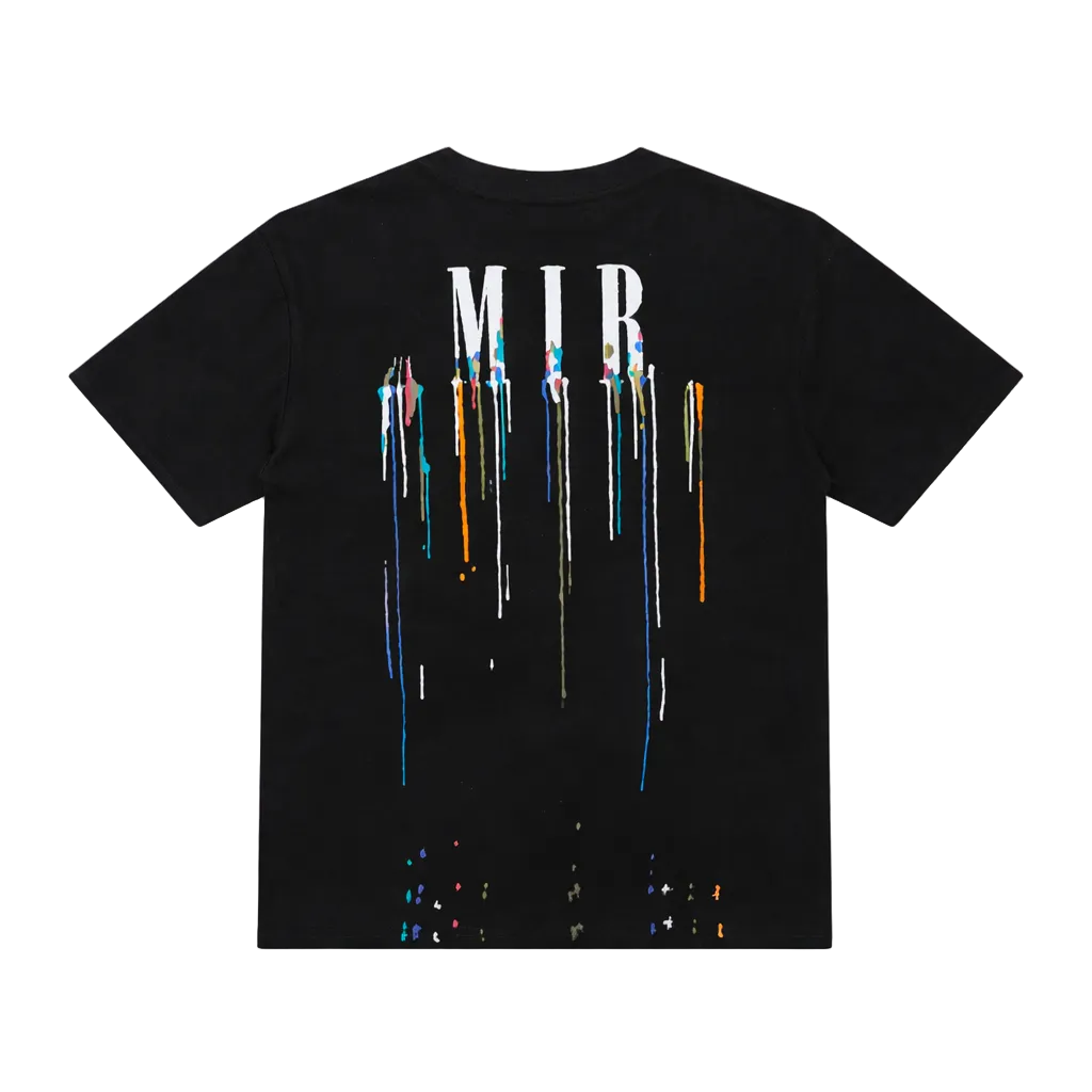 T-shirt - Noir / Multicolore