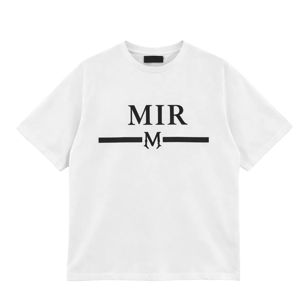 T-shirt - Blanc / Noir