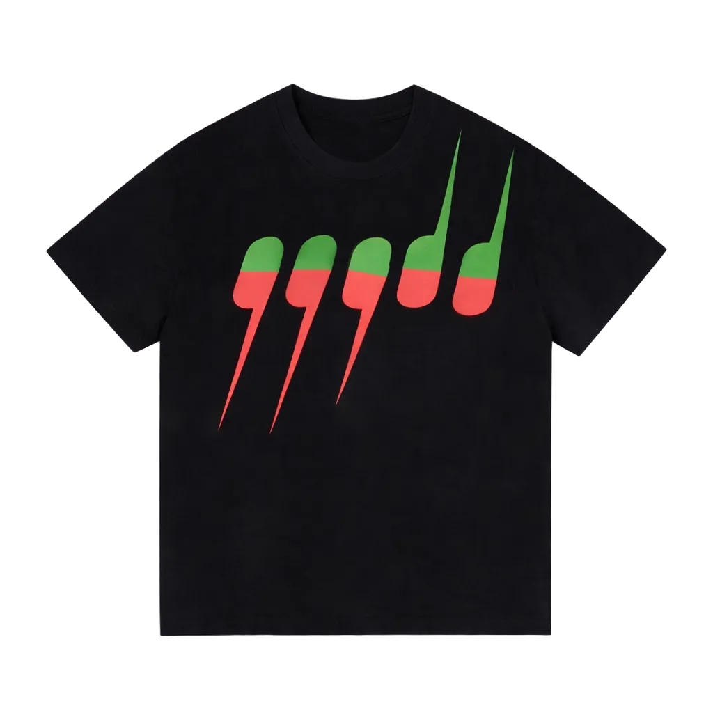 T-shirt - Rouge / Vert