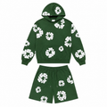 Ensemble  Fleurs - Vert
