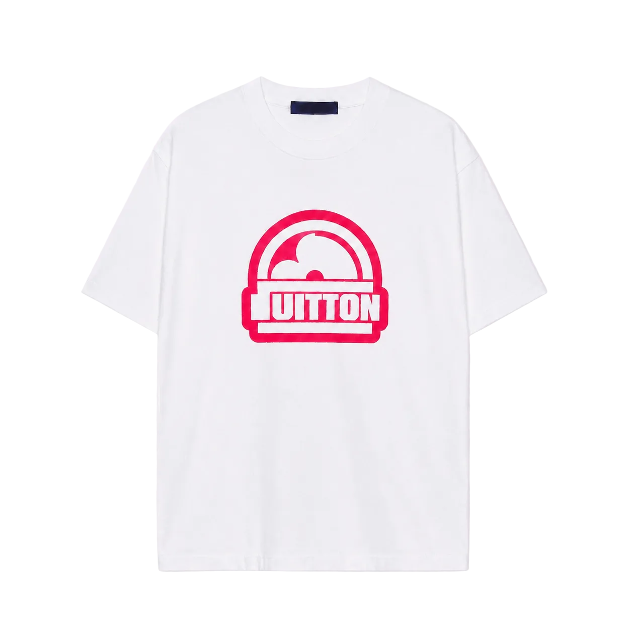 T-shirt - Blanc / Rose