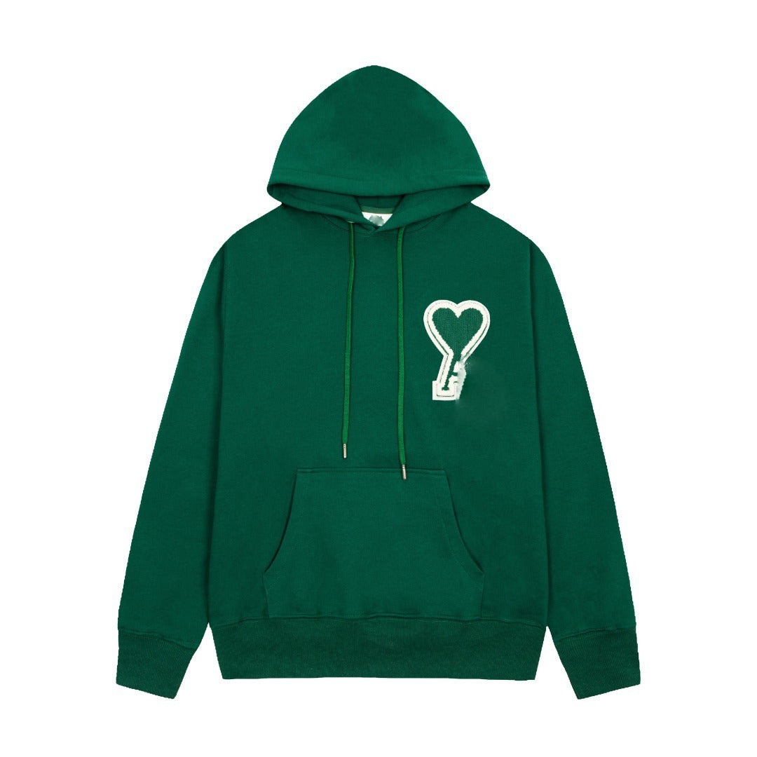 Sweat à capuche -  Cœur