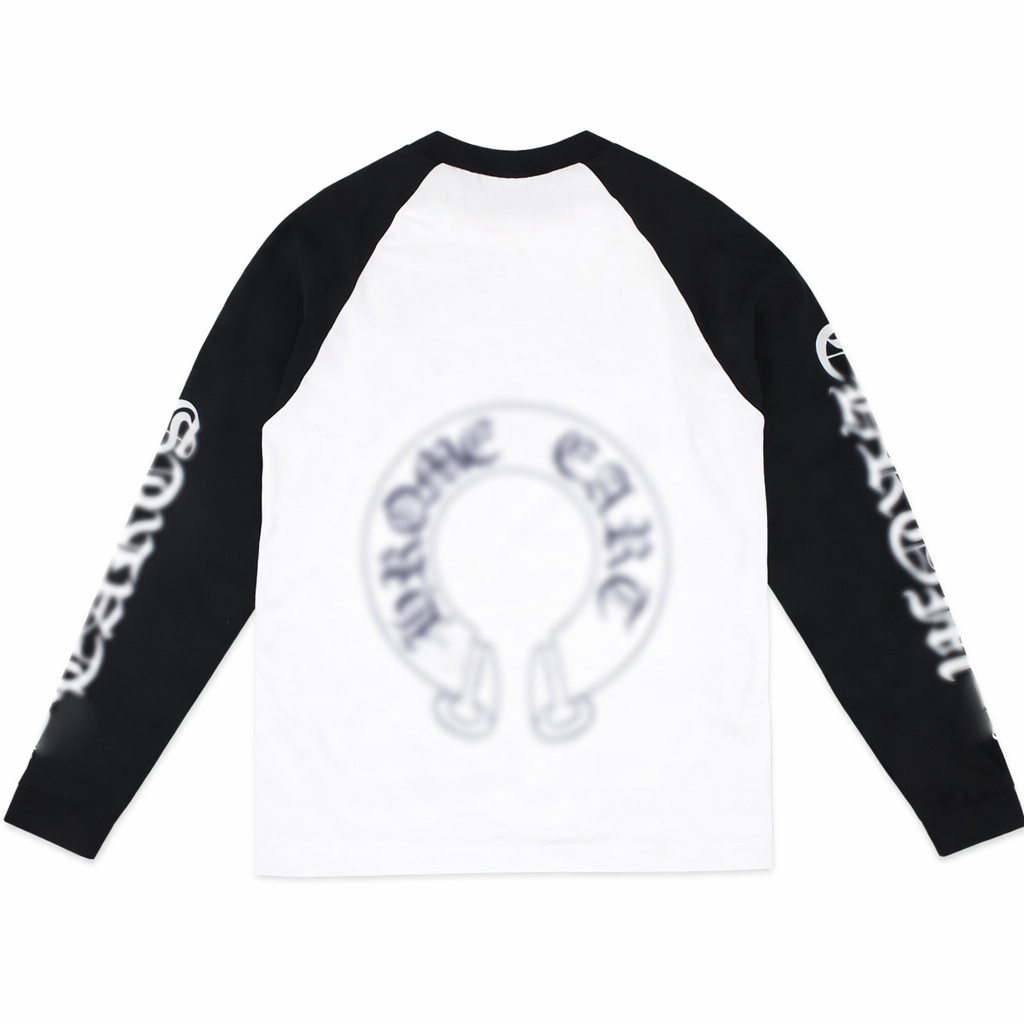 Long Sleeve  - Blanc / Noir