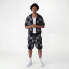 Ensemble Jacquard Noir Streetwear Lunaria