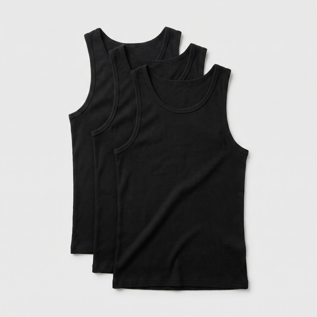 Pack 3 Débardeurs Slim Fit Lunaria